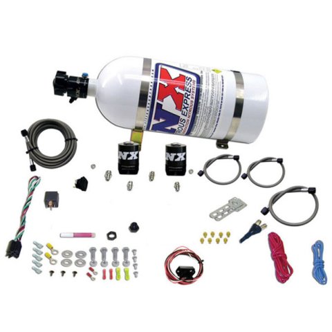 Nitrous Express 10-15 Chevrolet Camaro (5th Gen) Single Nozzle Nitrous Kit (35-150HP) w/10lb Bottle thumbnail 4