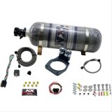 Nitrous Express 10-15 Chevrolet Camaro Nitrous Plate Kit (50-150HP) w/12lb Bottle thumbnail 1
