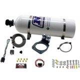 Nitrous Express 10-15 Chevrolet Camaro Nitrous Plate Kit (50-150HP) w/15lb Bottle thumbnail 3