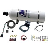 Nitrous Express 10-15 Chevrolet Camaro Nitrous Plate Kit (50-150HP) w/15lb Bottle thumbnail 5