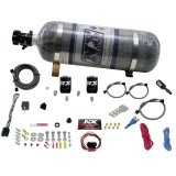 Nitrous Express 11-15 Ford Mustang GT 5.0L Coyote Single Nozzle Nitrous Kit (35-150HP) w/Comp Bottle thumbnail 2