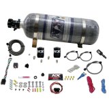 Nitrous Express 11-15 Ford Mustang GT 5.0L Coyote Single Nozzle Nitrous Kit (35-150HP) w/Comp Bottle thumbnail 4