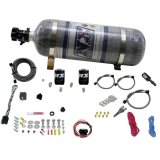 Nitrous Express 11-15 Ford Mustang GT 5.0L Coyote Single Nozzle Nitrous Kit (35-150HP) w/Comp Bottle thumbnail 5