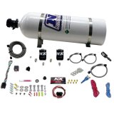 Nitrous Express 11-15 Ford Mustang GT 5.0L Coyote Single Nozzle Nitrous Kit (35-150HP) w/15lb Bottle thumbnail 2