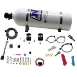Nitrous Express 11-15 Ford Mustang GT 5.0L Coyote Single Nozzle Nitrous Kit (35-150HP) w/15lb Bottle thumbnail 4