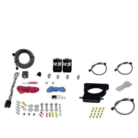 Nitrous Express GM LS 78mm 3-Bolt Nitrous Plate Kit (50-350HP) w/o Bottle thumbnail 5