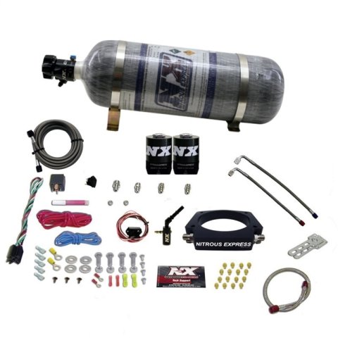 Nitrous Express 2014+ GM 6.2L Truck Nitrous Plate Kit (35-300HP) w/Composite Bottle thumbnail 5