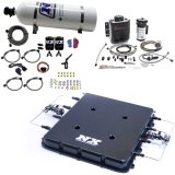Nitrous Express Nitrous & Water Injection Kit w/Billet LT4 Supercharger Lid w/15lb Bottle thumbnail 2