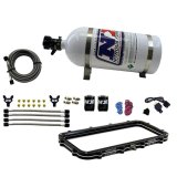 Nitrous Express Holley High Ram Plenum Nitrous Plate Kit w/5lb Bottle thumbnail 4