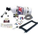 Nitrous Express Holley High Ram Plenum Nitrous Plate Kit w/10lb Bottle thumbnail 6