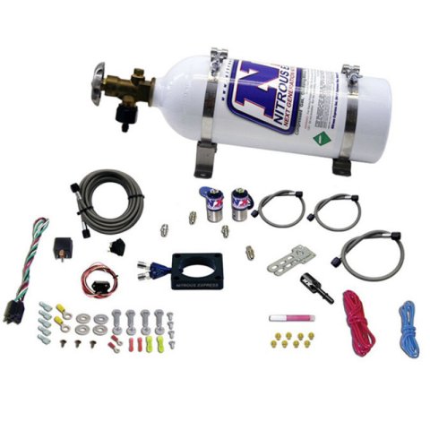 Nitrous Express 13-16 Dodge Dart 1.4L Turbo Nitrous Plate Kit (35-100HP) w/5lb Bottle thumbnail 5