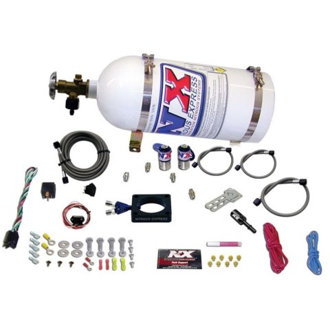 Nitrous Express 13-16 Dodge Dart 1.4L Turbo Nitrous Plate Kit (35-100HP) w/10lb Bottle thumbnail 3