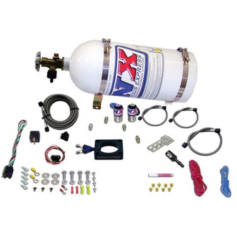 Nitrous Express 13-16 Dodge Dart 1.4L Turbo Nitrous Plate Kit (35-100HP) w/10lb Bottle thumbnail 4