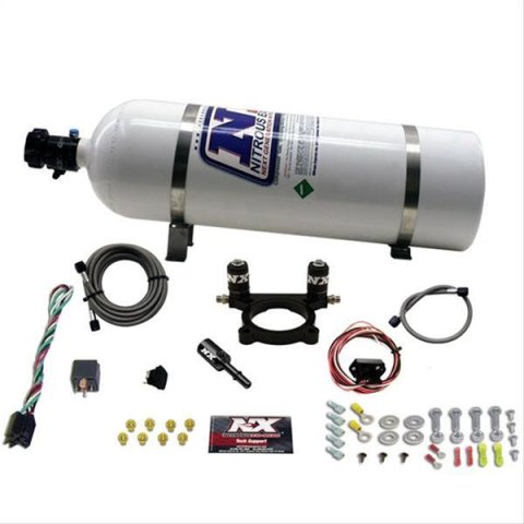 Nitrous Express 13-16 Dodge Dart 2.0L Nitrous Plate Kit (35-100HP) w/15lb Bottle thumbnail 4