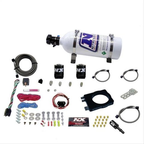 Nitrous Express Dodge Hemi Nitrous Plate Kit (50-400HP) w/5lb Bottle thumbnail 1