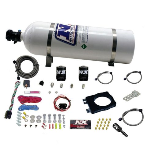 Nitrous Express Dodge Hemi Nitrous Plate Kit (50-400HP) w/15lb Bottle thumbnail 4