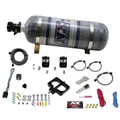Nitrous Express Dodge TBI (Magnum) Nitrous Plate Kit (Magnum Engine) w/Composite Bottle thumbnail 2