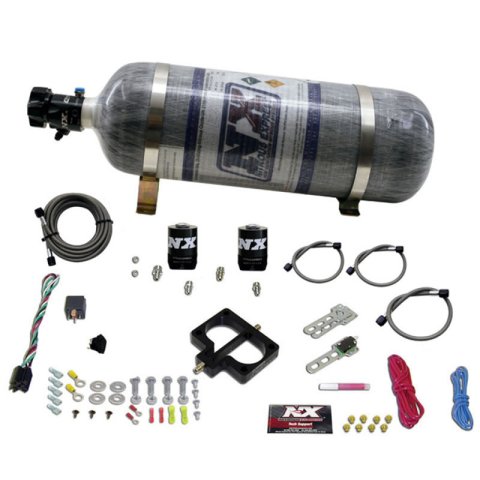Nitrous Express Dodge TBI (Magnum) Nitrous Plate Kit (Magnum Engine) w/Composite Bottle thumbnail 3