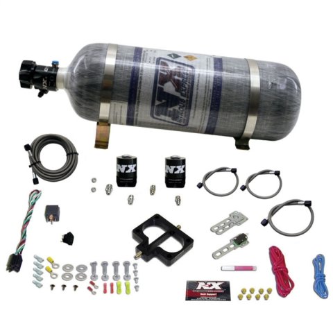 Nitrous Express Dodge TBI (Magnum) Nitrous Plate Kit (Magnum Engine) w/Composite Bottle thumbnail 4
