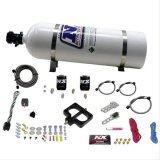 Nitrous Express Dodge TBI (Magnum) Nitrous Plate Kit (Magnum Engine) w/15lb Bottle thumbnail 1