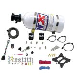 Nitrous Express 96-04 Ford Mustang 4.6L 2 Valve Nitrous Plate Kit w/10lb Bottle thumbnail 4