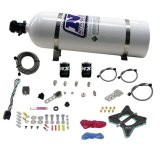 Nitrous Express 96-04 Ford Mustang 4.6L 2 Valve Nitrous Plate Kit w/15lb Bottle thumbnail 5