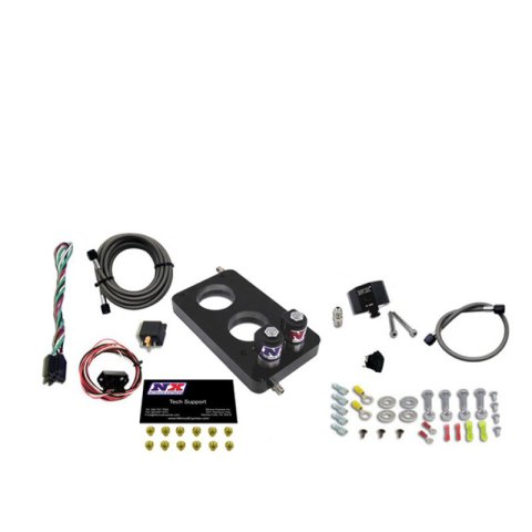 Nitrous Express 05-10 Ford Mustang 4.6L 3 Valve Nitrous Plate Kit (50-150HP) w/o Bottle thumbnail 3