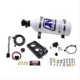 Nitrous Express 05-10 Ford Mustang 4.6L 3 Valve Nitrous Plate Kit (50-150HP) w/5lb Bottle thumbnail 1