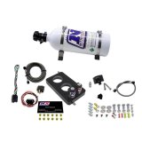 Nitrous Express 05-10 Ford Mustang 4.6L 3 Valve Nitrous Plate Kit (50-150HP) w/5lb Bottle thumbnail 2