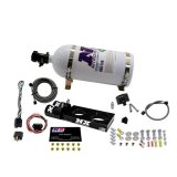 Nitrous Express 05-10 Ford Mustang 4.6L 3 Valve Nitrous Plate Kit (50-150HP) w/5lb Bottle thumbnail 4