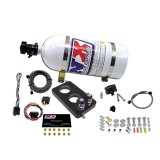 Nitrous Express 05-10 Ford Mustang 4.6L 3 Valve Nitrous Plate Kit (50-150HP) w/10lb Bottle thumbnail 4