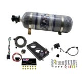 Nitrous Express 05-10 Ford Mustang 4.6L 3 Valve Nitrous Plate Kit (50-150HP) w/12lb Bottle thumbnail 2