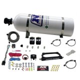 Nitrous Express 07-14 Ford Mustang GT500 Nitrous Plate Kit (50-250HP) w/15lb Bottle thumbnail 5