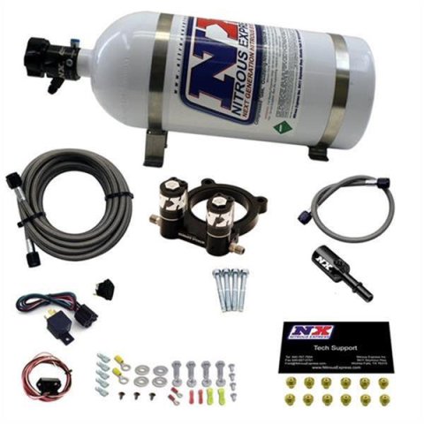 Nitrous Express Ford 2.3L Ecoboost Nitrous Plate Kit w/10lb Bottle thumbnail 1
