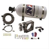 Nitrous Express 86-93 Ford Mustang GT 5.0L (Pushrod) Nitrous Plate Kit w/5lb Bottle thumbnail 1
