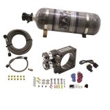 Nitrous Express 86-93 Ford Mustang GT 5.0L (Pushrod) Nitrous Plate Kit w/12lb Bottle thumbnail 5