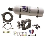Nitrous Express 86-93 Ford Mustang GT 5.0L (Pushrod) Nitrous Plate Kit w/15lb Bottle thumbnail 3