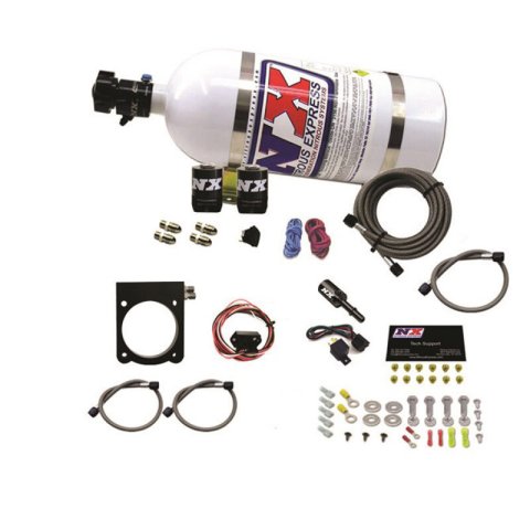 Nitrous Express Dodge 3.6L V6 Nitrous Plate Kit (50-200HP) w/10lb Bottle thumbnail 4