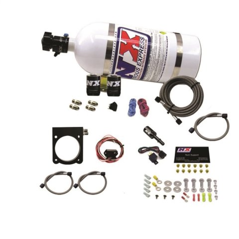 Nitrous Express Dodge 3.6L V6 Nitrous Plate Kit (50-200HP) w/10lb Bottle thumbnail 5