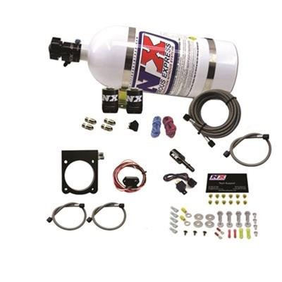Nitrous Express Dodge 3.6L V6 Nitrous Plate Kit (50-200HP) w/12lb Bottle thumbnail 1