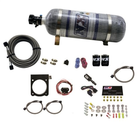 Nitrous Express Dodge 3.6L V6 Nitrous Plate Kit (50-200HP) w/12lb Bottle thumbnail 5