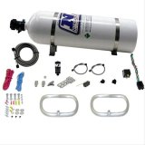 Nitrous Express Dual Ntercooler Ring System (2 - 6 x 6 Rings) w/15lb Bottle thumbnail 1
