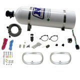 Nitrous Express Dual Ntercooler Ring System (2 - 6 x 6 Rings) w/15lb Bottle thumbnail 4