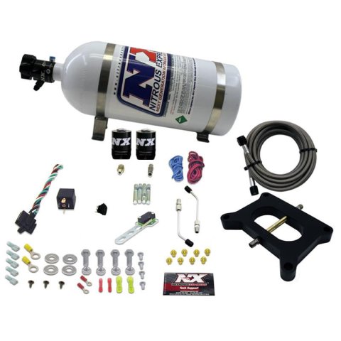 Nitrous Express 2 BBL/Gasoline Nitrous Kit (50-300HP) w/10lb Bottle thumbnail 3