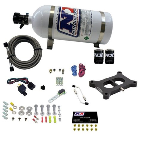 Nitrous Express 2 BBL/Gasoline Nitrous Kit (50-300HP) w/10lb Bottle thumbnail 9