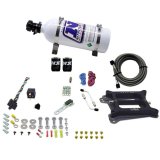 Nitrous Express 4150 4-BBL/Gasoline Nitrous Kit (50-300HP) w/5lb Bottle thumbnail 4