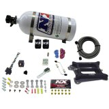 Nitrous Express 4150 4-BBL/Alcohol Nitrous Kit (50-300HP) w/10lb Bottle thumbnail 2