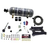 Nitrous Express 4150 4-BBL/Alcohol Nitrous Kit (50-300HP) w/Composite Bottle thumbnail 3