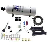 Nitrous Express 4150 4-BBL/Alcohol Nitrous Kit (50-300HP) w/15lb Bottle thumbnail 5