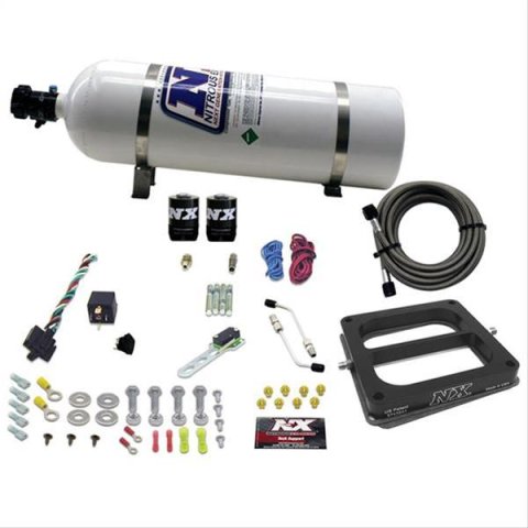 Nitrous Express Dominator/Gasoline Nitrous Kit (50-300HP) w/15lb Bottle